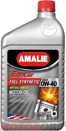 AMALIE Elixir Full Synthetic 0W-40 preview 1