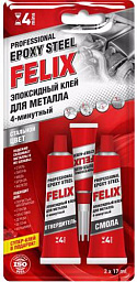 Клей эпоксидный для металла FELIX
