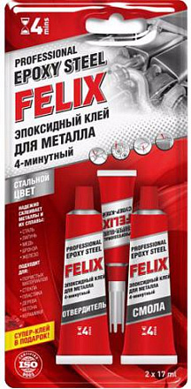 Клей эпоксидный для металла FELIX preview 1