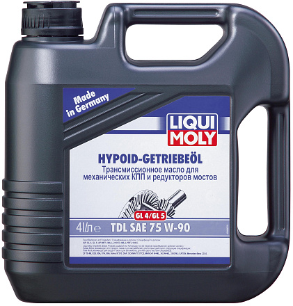 Трансмиссионное масло LIQUI MOLY Hypoid-Getriebeoil TDL 75W-90 preview 1