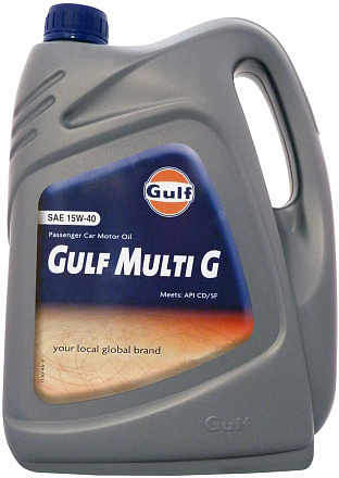 GULF Multi G 15W-40 фото 1 GULF Multi G 15W-40 preview 1