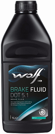 Тормозная жидкость WOLF Brake Fluid  DOT 5.1  preview 1