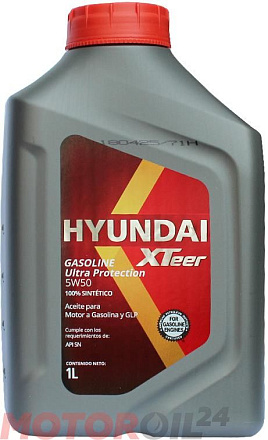 HYUNDAI XTeer Gasoline Ultra Protection 5W-50 SN фото 1 HYUNDAI XTeer Gasoline Ultra Protection 5W-50 SN preview 1