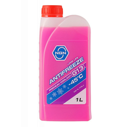 Антифриз готовый фиолетовый NGN Antifreeze G13 -45  фото 2 Антифриз готовый фиолетовый NGN Antifreeze G13 -45  preview 2
