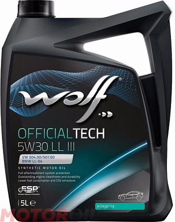 WOLF Official Tech 5W-30 LL III preview 1