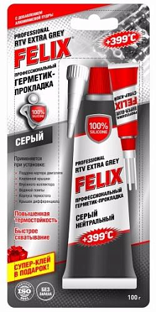 Герметик-прокладка FELIX серый preview 1