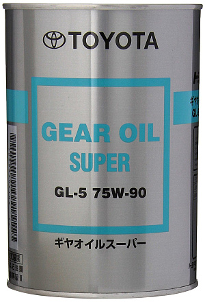Трансмиссионное масло TOYOTA Gear Oil Super 75W-90 GL-5 preview 1