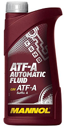 Трансмиссионное масло MANNOL ATF-A Automatic Fluid