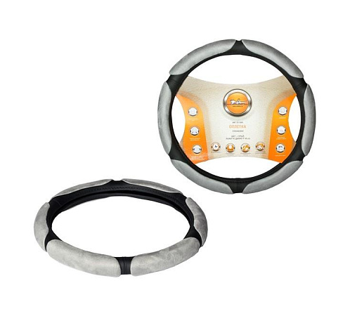 Оплетка спонжевая AIRLINE, серый, 40 см/L preview 1