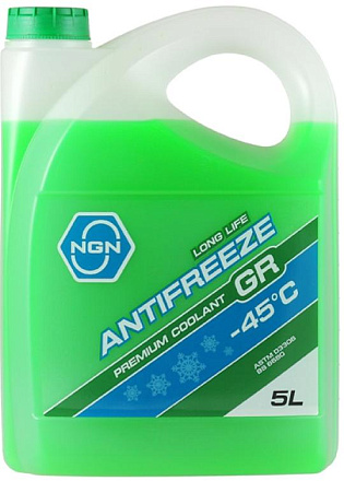 Антифриз готовый зеленый NGN Antifreeze GR -45  preview 1