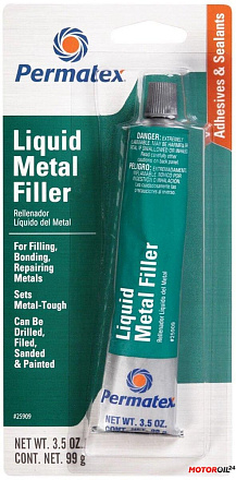 Шпатлевка-заполнитель PERMATEX Жидкая сталь preview 1