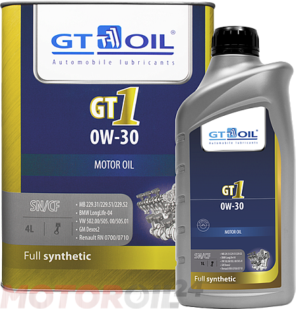 GT-OIL GT1 SAE 0W-30 фото 1 GT-OIL GT1 SAE 0W-30 preview 1