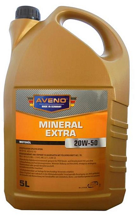 AVENO Mineral Extra 20W-50 фото 1 AVENO Mineral Extra 20W-50 preview 1