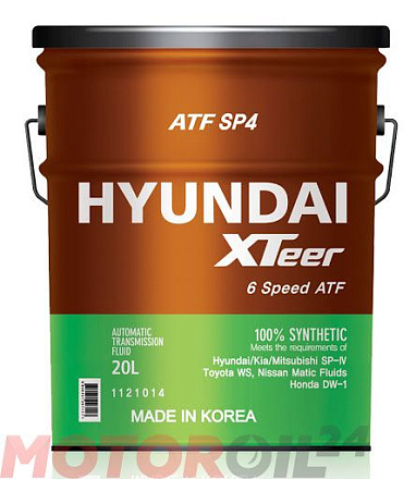 Трансмиссионное масло HYUNDAI XTeer ATF SP-4 фото 1 Трансмиссионное масло HYUNDAI XTeer ATF SP-4 preview 1
