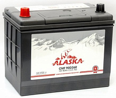 Аккумулятор ALASKA CMF 80 R 90D26 silver+