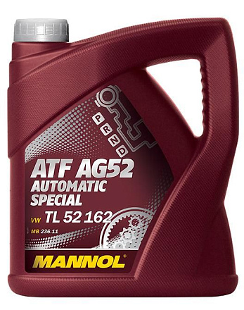 Трансмиссионное масло MANNOL ATF AG52 Automatic Special фото 1 Трансмиссионное масло MANNOL ATF AG52 Automatic Special preview 1