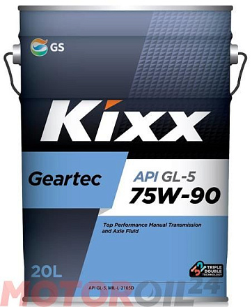 Трансмиссионное масло KIXX Geartec 75W-90 фото 1 Трансмиссионное масло KIXX Geartec 75W-90 preview 1