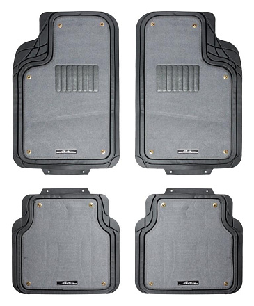 Ковры AIRLINE полимерные с отстегивающимся ковролином в салон автомобиля универсальные preview 2