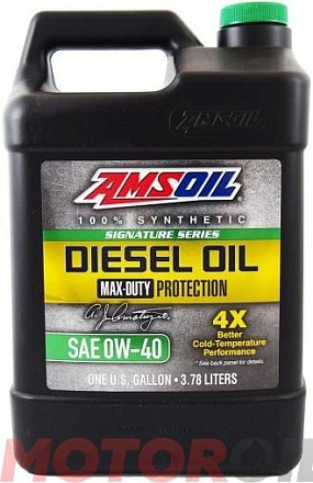 AMSOIL Signature Series Max-Duty Synthetic Diesel Oil 0W-40 фото 1 AMSOIL Signature Series Max-Duty Synthetic Diesel Oil 0W-40 preview 1