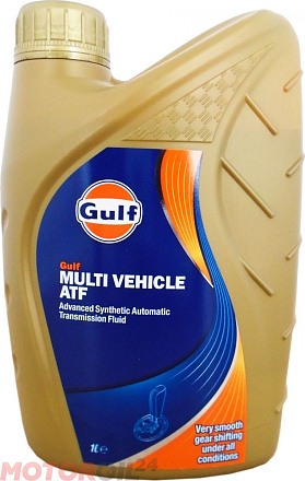 Трансмиссионное масло GULF Multi-Vehicle ATF фото 1 Трансмиссионное масло GULF Multi-Vehicle ATF preview 1