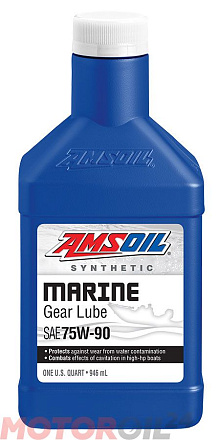 Трансмиссионное масло AMSOIL Synthetic Marine Gear Lube 75W/80W-90 preview 1