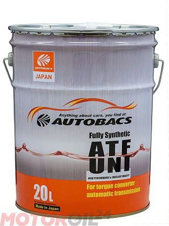 Трансмиссионное масло AUTOBACS ATF UNI Fully Synthetic preview 1