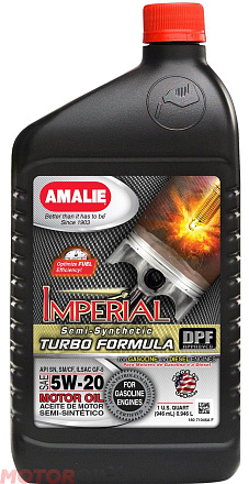 AMALIE Imperial Turbo Formula 5W-20 фото 1 AMALIE Imperial Turbo Formula 5W-20 preview 1