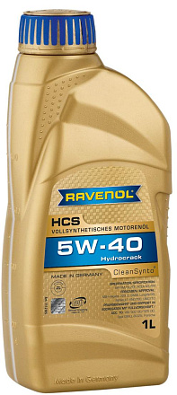 RAVENOL HCS 5W-40 фото 1 RAVENOL HCS 5W-40 preview 1