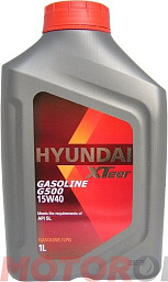 HYUNDAI XTeer Gasoline G500 15W-40 SL
