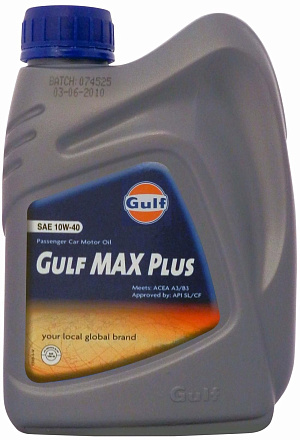 GULF Max Plus 10W-40 фото 1 GULF Max Plus 10W-40 preview 1