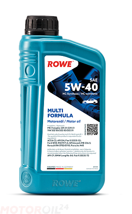 ROWE Hightec Multi Formula 5W-40 фото 1 ROWE Hightec Multi Formula 5W-40 preview 1