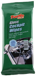 Салфетки для салона автомобиля, придающие блеск TURTLE WAX Gloss Cockpit