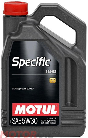 MOTUL Specific 229.52 SAE 5W-30 preview 1