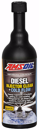 Присадка-очиститель инжектора и антигель AMSOIL Diesel Injector Clean + Cold Flow preview 1