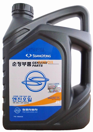 SSANGYONG All Seasons Diesel/Gasoline Engine Oil 10W-40 MB229.1 preview 1