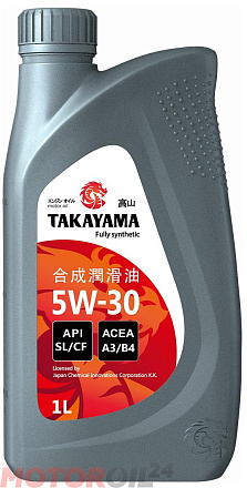 TAKAYAMA SAE 5W-30 API SL/CF preview 1