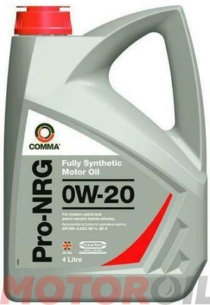 COMMA Pro-NRG 0W-20 preview 1
