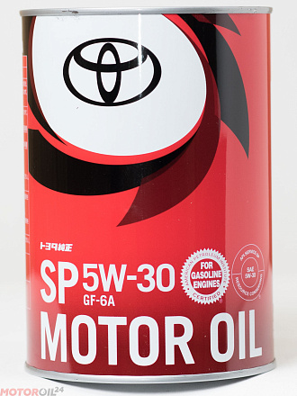 TOYOTA Motor Oil 5W-30 SP фото 1 TOYOTA Motor Oil 5W-30 SP preview 1
