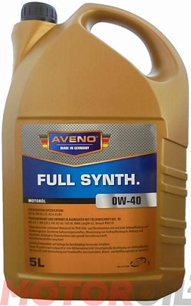 AVENO FS Excellence 0W-40 preview 1