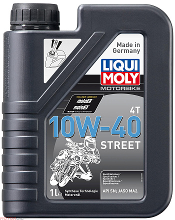 LIQUI MOLY Motorbike 4T Street 10W-40 preview 1