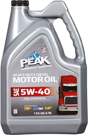 PEAK Heavy Duty Full Synthetic Motor Oil 5W-40 фото 1 PEAK Heavy Duty Full Synthetic Motor Oil 5W-40 preview 1