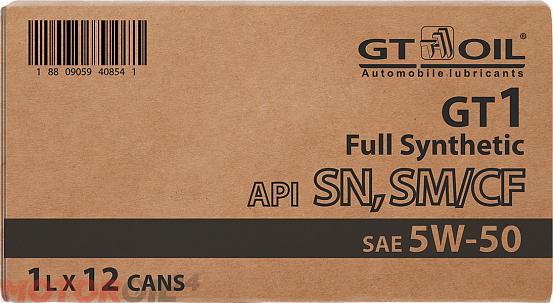 GT-OIL GT1 SAE 5W-50 preview 1