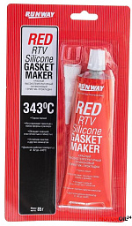 Герметик-прокладка красный RUNWAY