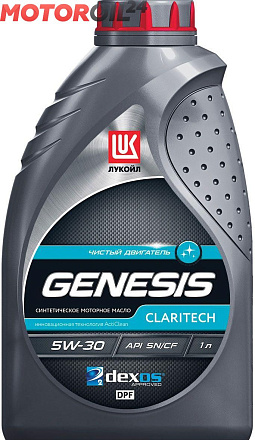 ЛУКОЙЛ Genesis Claritech 5W-30 preview 3