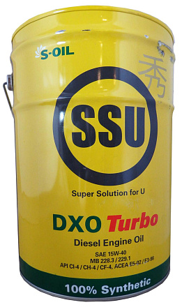 S-OIL Dragon SSU DXO Turbo 15W-40 фото 1 S-OIL Dragon SSU DXO Turbo 15W-40 preview 1
