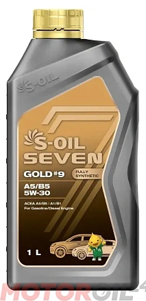 S-OIL 7 GOLD #9 5W-30 A5/B5 фото 1 S-OIL 7 GOLD #9 5W-30 A5/B5 preview 1