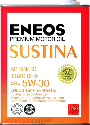 ENEOS Sustina 5W-30 фото 1 ENEOS Sustina 5W-30 preview 1
