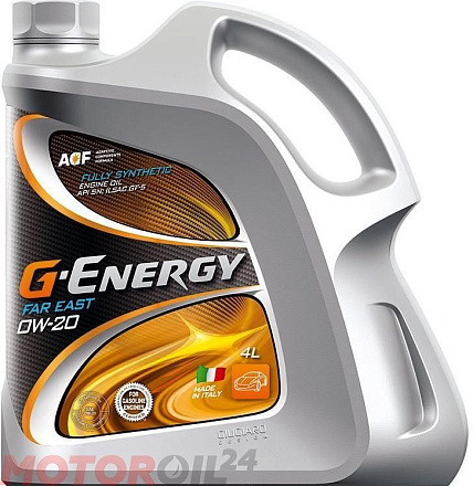 GAZPROMNEFT G-Energy Far East 0W-20 preview 1