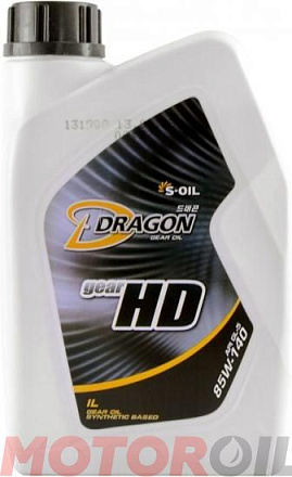 Трансмиссионное масло S-OIL Dragon HD 85W-140 GL-5 фото 1 Трансмиссионное масло S-OIL Dragon HD 85W-140 GL-5 preview 1
