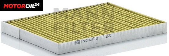 Салонный фильтр MANN FP2620 preview 2